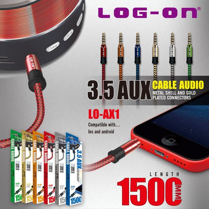 KABEL AUX LOGON LO-AX 1