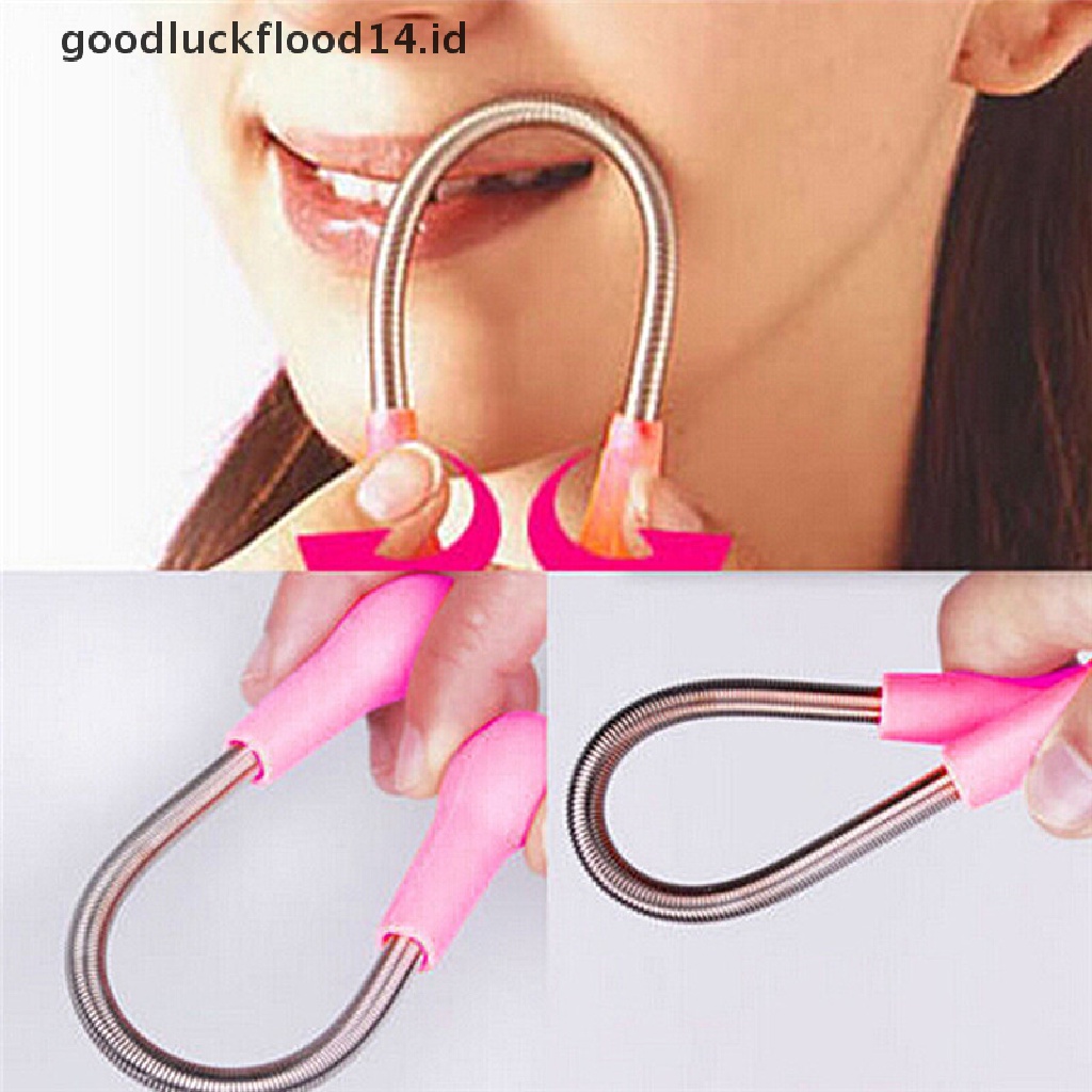 [OOID] Facial Hair Remover Tool Face Beauty Spring Threading Removal Epilator Epicare ID