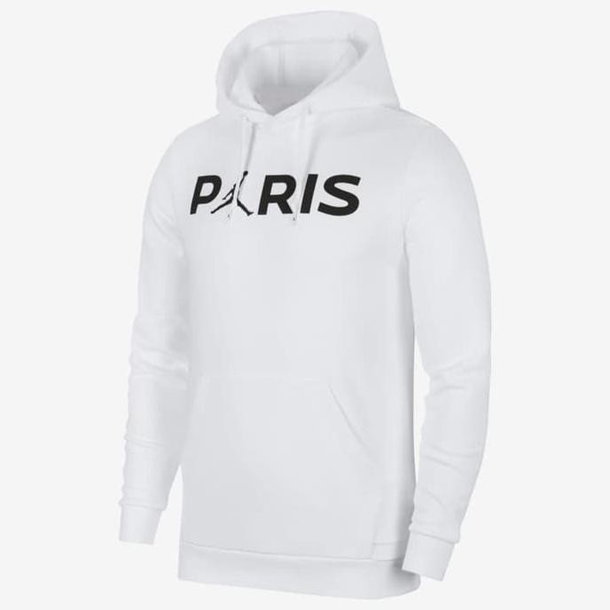 Jaket Hoodie Jordan X Psg Air Jordan Paris Saint Germain Putih .Deevagrosir.Olshop