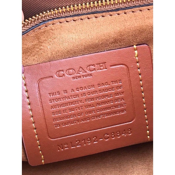 Coach Vintage Flip On Messenger Bag Shoulder Bag (C8848)