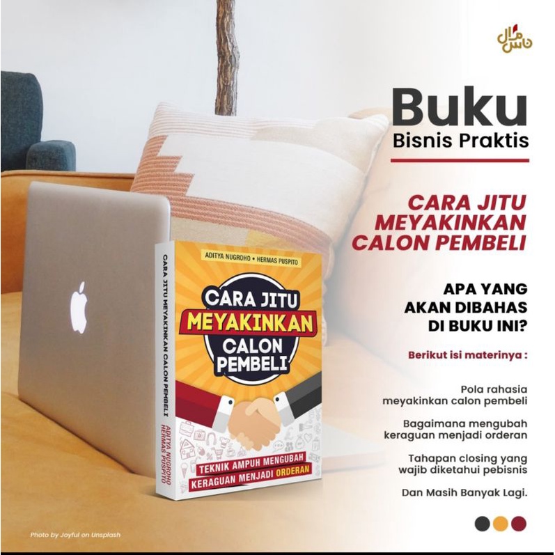 

BUKU BISNIS PRAKTIS - CARA JITU MEYAKINKAN CALON PEMBELI (CJMCP)