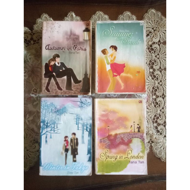 [PRELOVED] PAKET 4 NOVEL TETRALOGI 4 MUSIM ILANA TAN