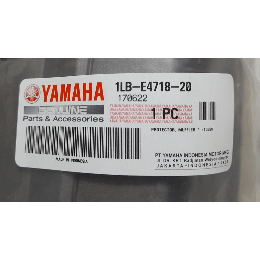 Cover Tutup Knalpot Yamaha Xeon Xeon Rc 1LB E4718 20