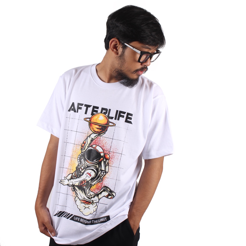 AFTERLIFE - Tshirt Astro Ball White | 21026B