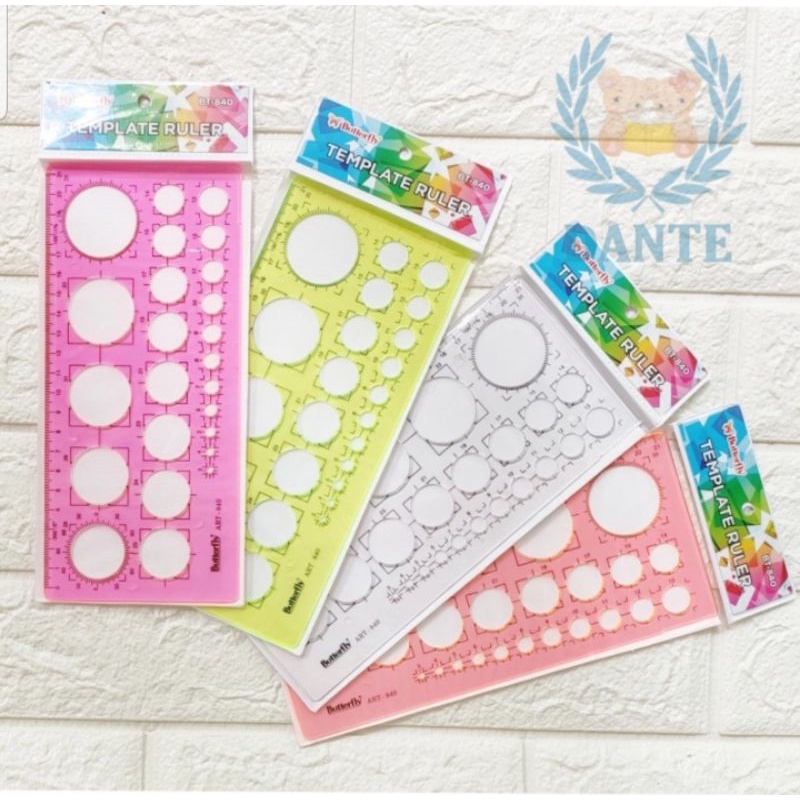 

Penggaris Lingkaran Butterfly ART-840 ( per Pcs )