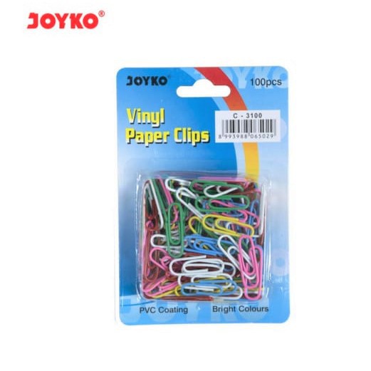 

Paper Clip Vinyl C3100 Klip Kertas Warna JOYKO