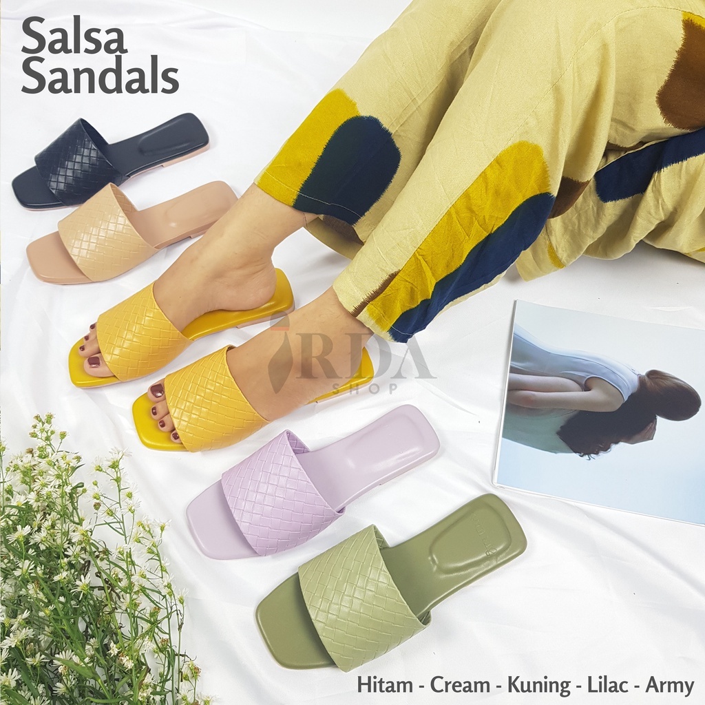 Irda - SALSA Sandal Flat Wanita Selop