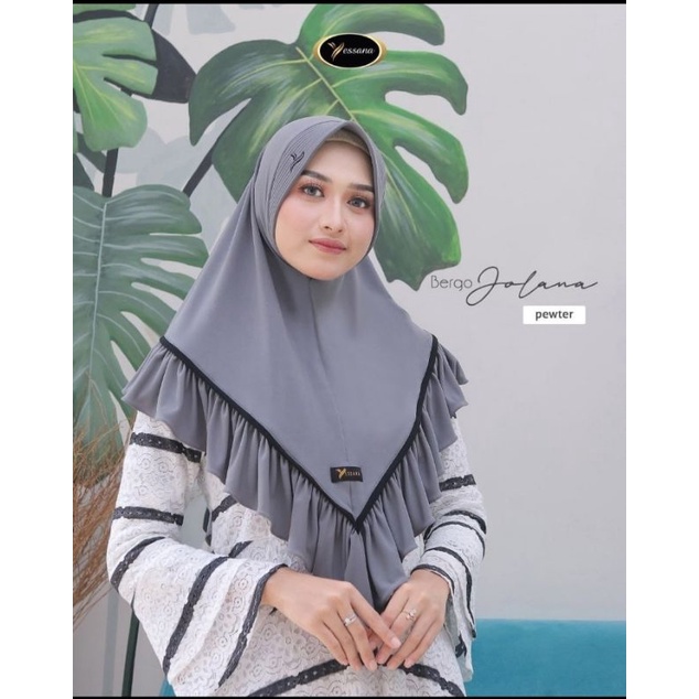 Bergo Jolana Ory yessana/bergo ped yessana