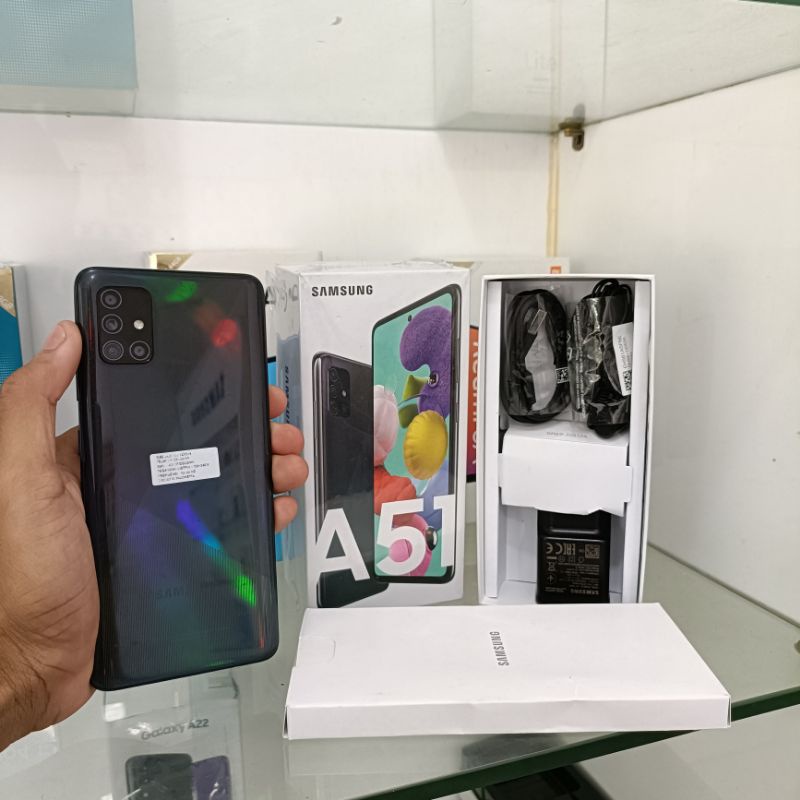 SAMSUNG A51 6/128 SECOND FULLSET ORI