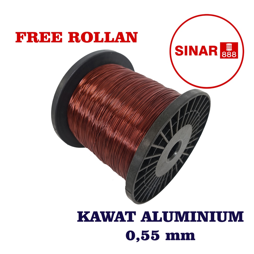 KAWAT ALUMINIUM EMAIL AL 0.55 MM