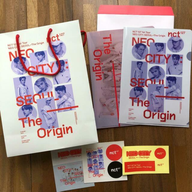 NCT Official Neo City Seoul Clear File / L Holder Damage