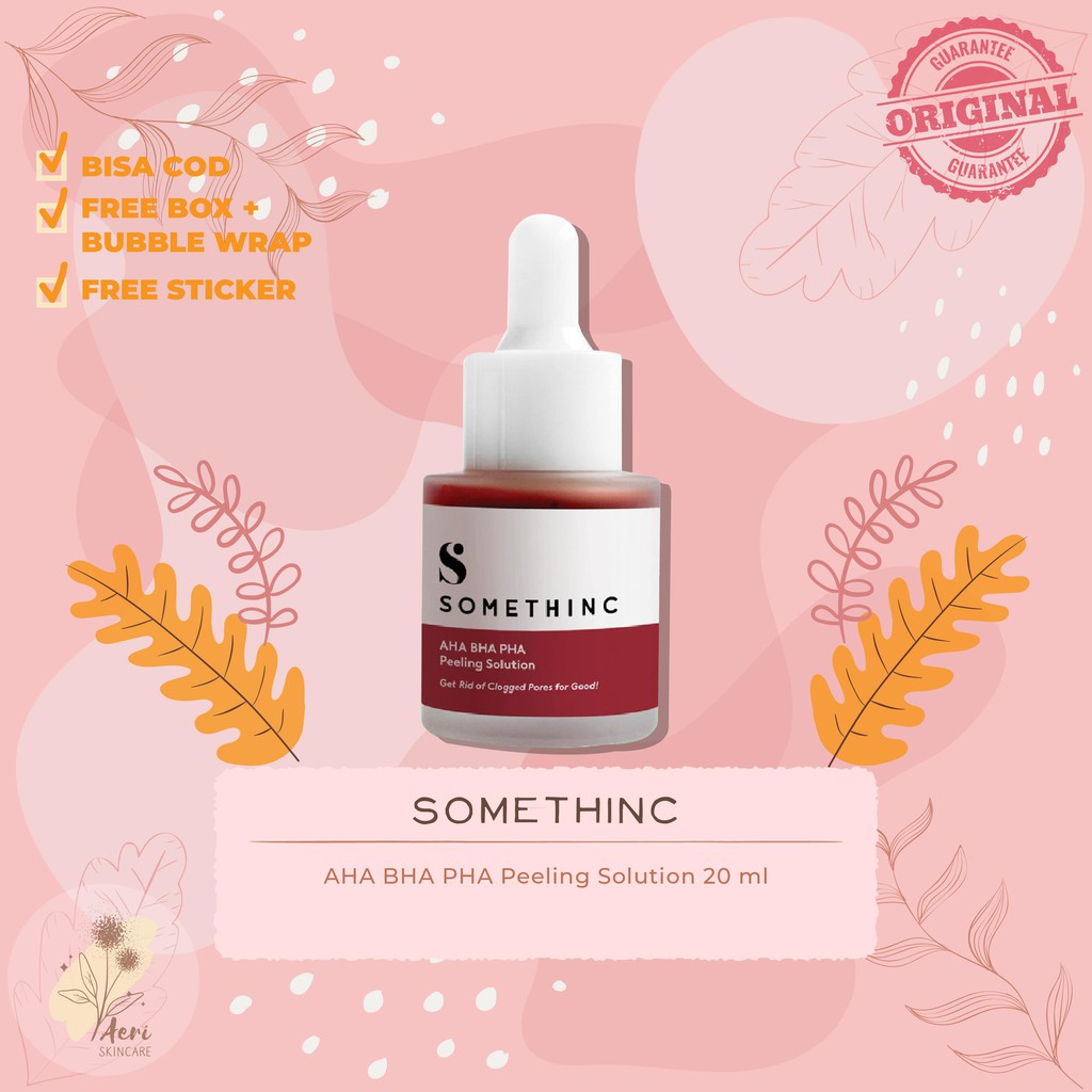 Jual Somethinc AHA BHA PHA Peeling Solution 20 ml | Shopee Indonesia