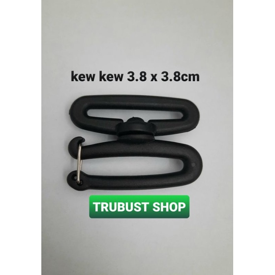 kew kew kait tas plastik ukuran 3.8cm x 3.8cm