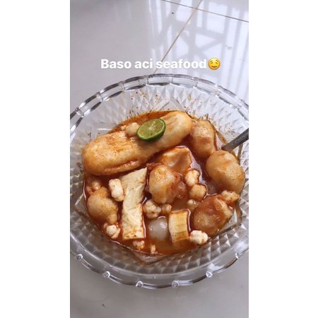 

BASO ACI (BOCI) SEAFOOD ENAK /BASO ACI ENAK / BASO ACI MURAH KEMASAN VAKUM