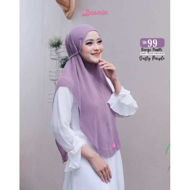 Hijab Instan Bergo Plisket Kekinian Yasmin Hijab Ys 99