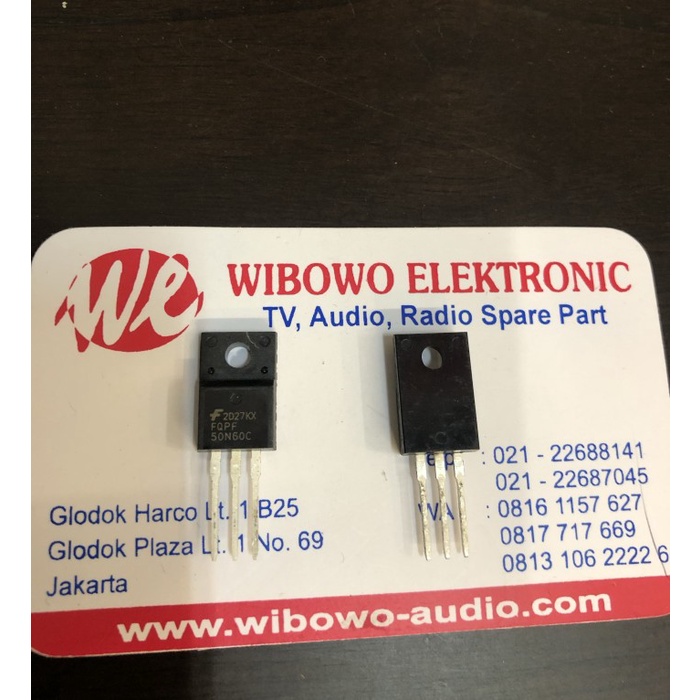50N60 bodi kecil FQPF 50N60