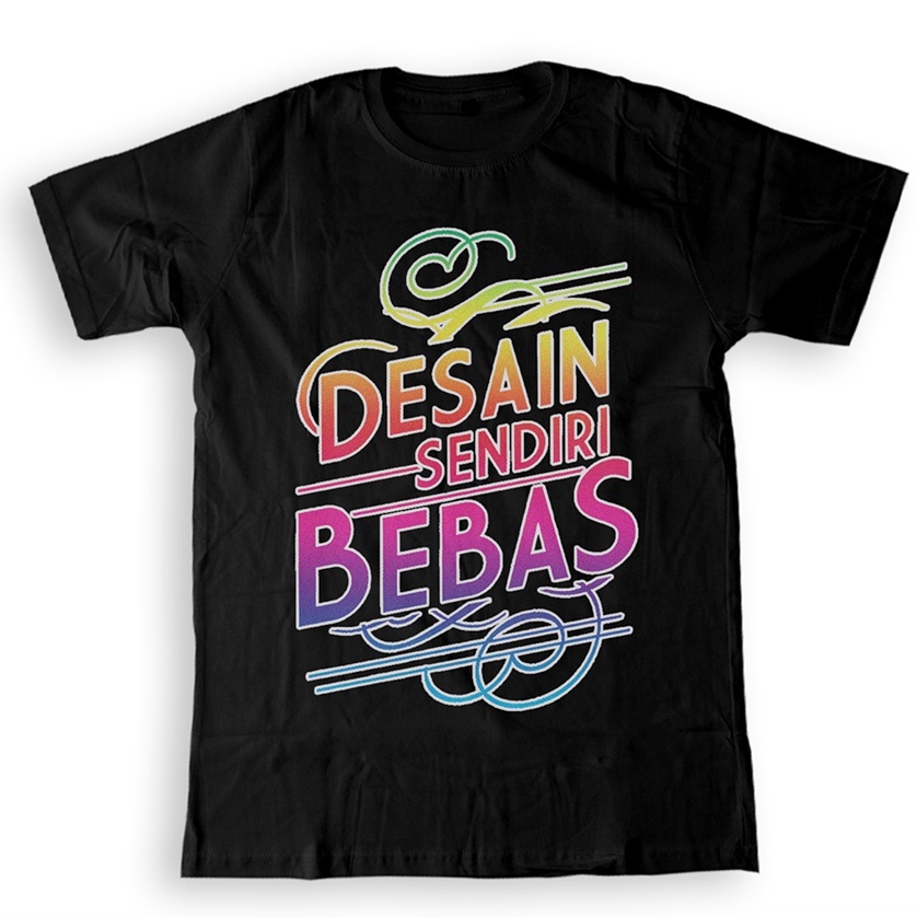 Sablon + Baju DTF Bisa Satuan MURAH