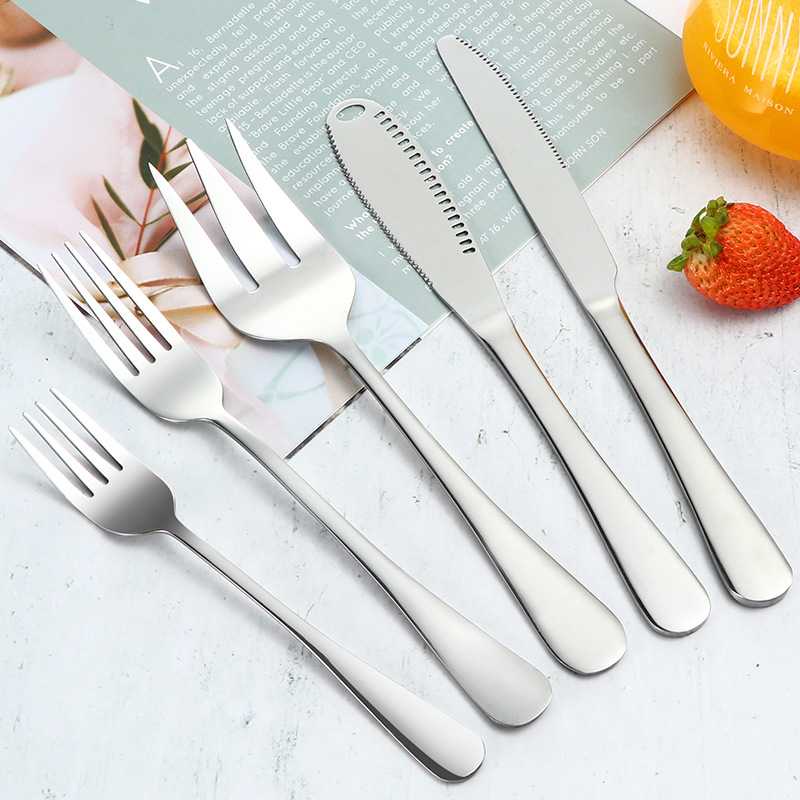 TD-DA1 FDA Cutlery Set Perlengkapan Makan Sendok Garpu Pisau 72 PCS - TW872