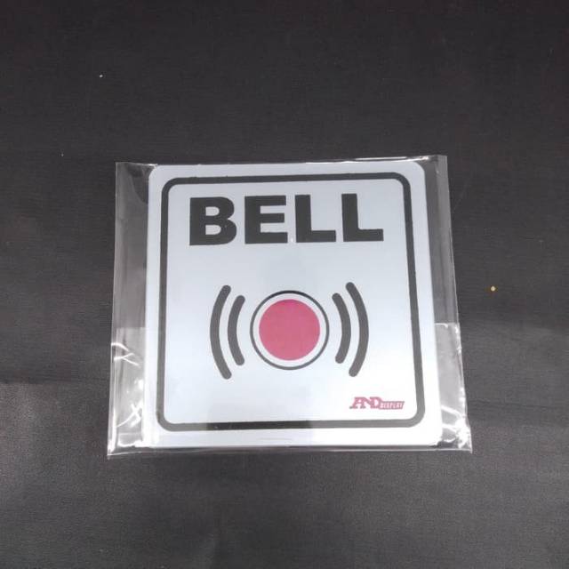 

Simbol Bel PVC 10x10 / Sticker logo Bell 10X10CM