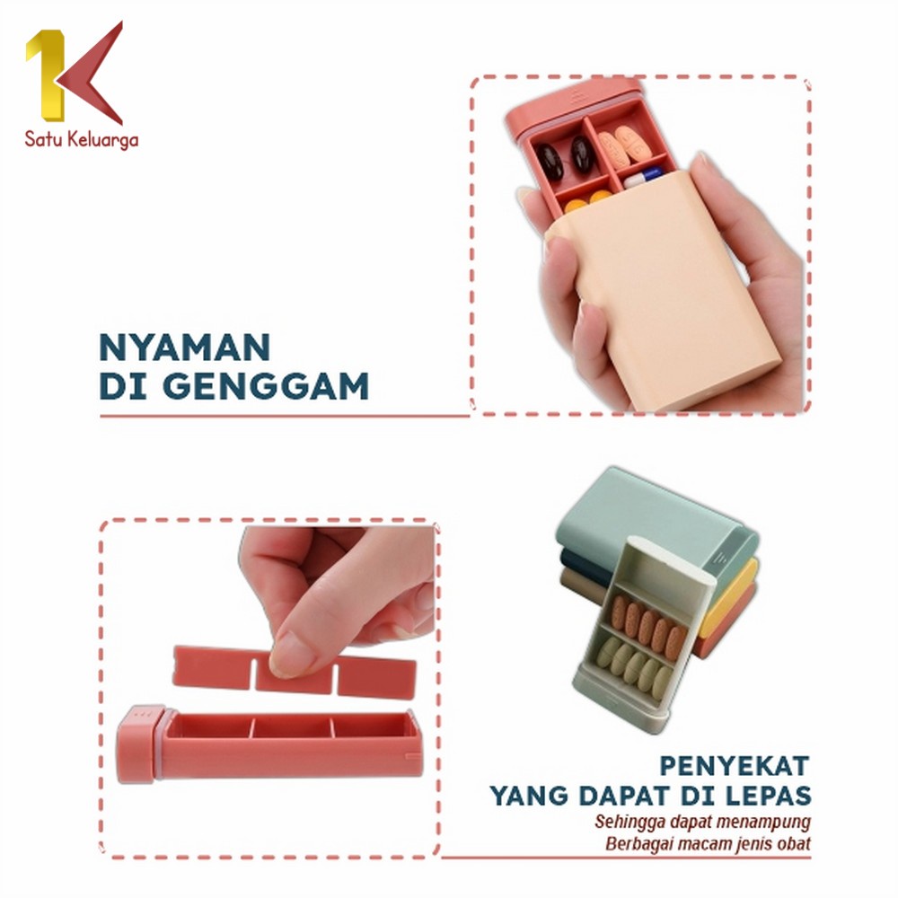 Pull Out Pill Box - Kotak Obat Terorganisir — 8