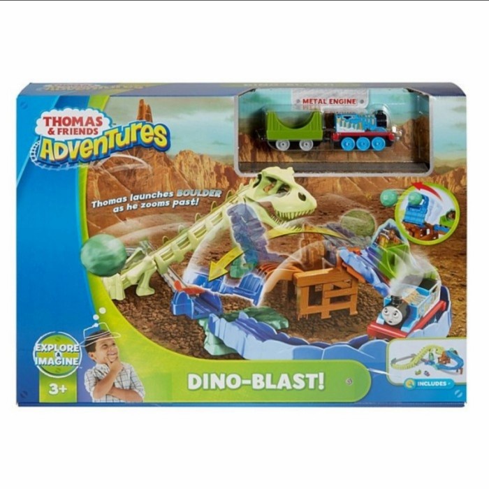 Thomas & Friends Adventures Dino Blast Track Original Mattel