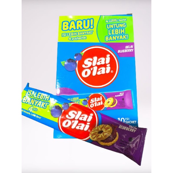 

Slai Olai 2000 | Slai O'lai Box Baru | Biskuit Slai Olai