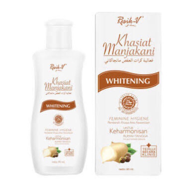 Resik V Khasiat Manjakani Whitening 90ml