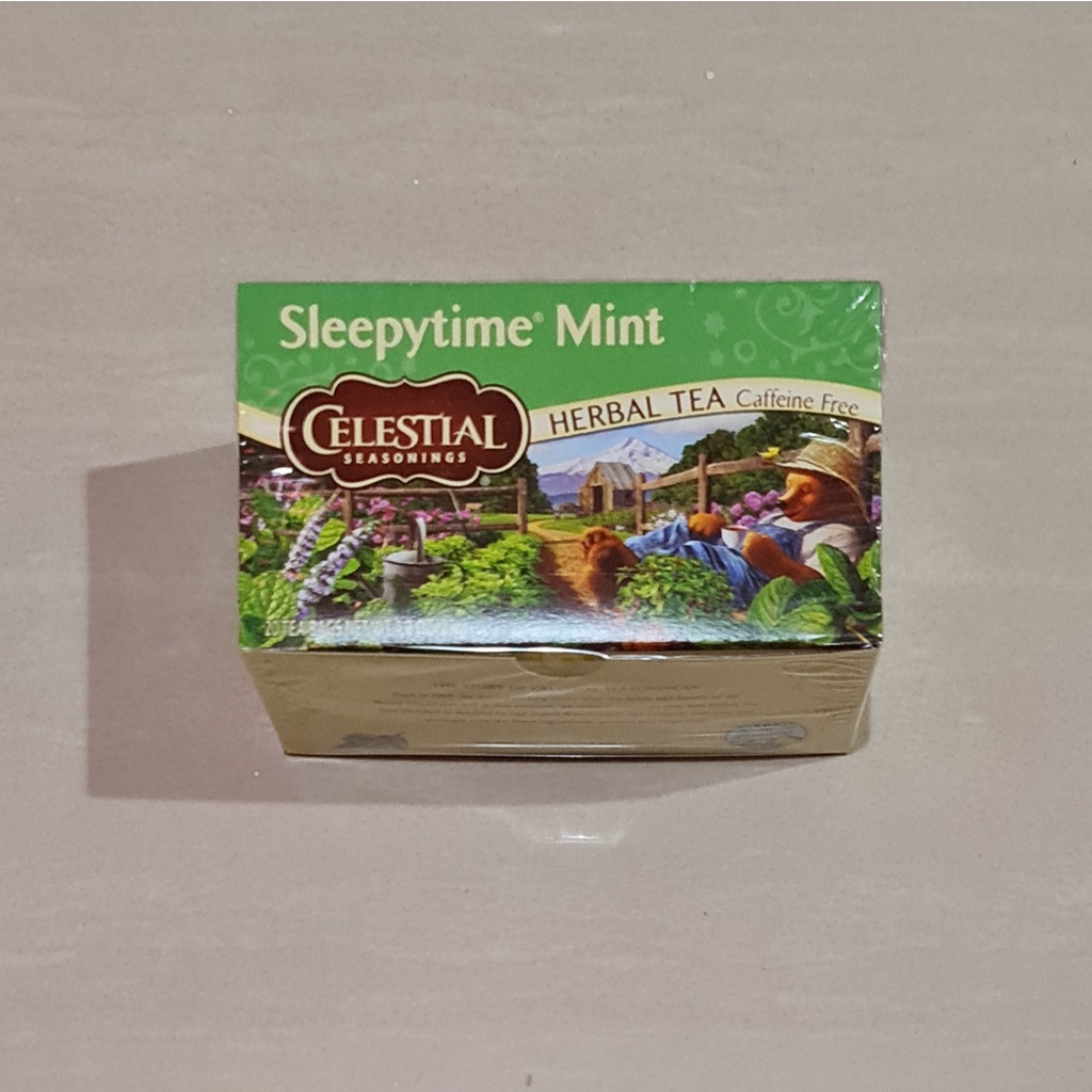 Celestial Seasonings Sleepytime Mint Spearmint Herbal Tea 20 x 1.45 Gram