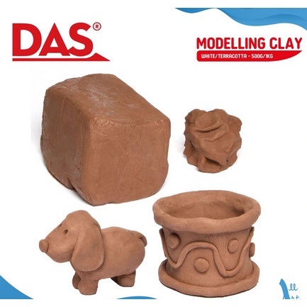 Das Modelling Clay kecil White Putih Tanah Liat Kerajinan Tangan Untuk Prakarya Tanpa Oven Best Air Dry 250 gram - 348800 Kesenian Lempung Bermacam Bentuk Sesuai Keinginan Campuran Water Berkualitas Murah Malang