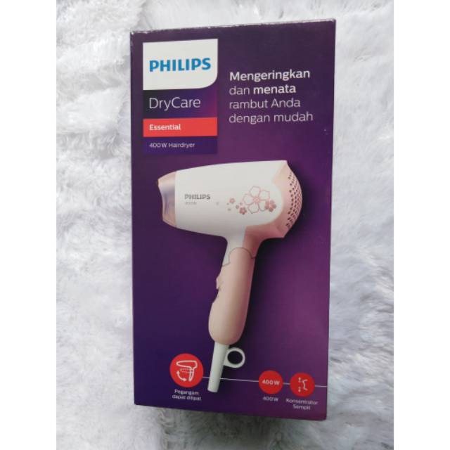 PHILIPS HAIR DRYER HP 8108 PINK 400 WATT GARANSI 2 TAHUN