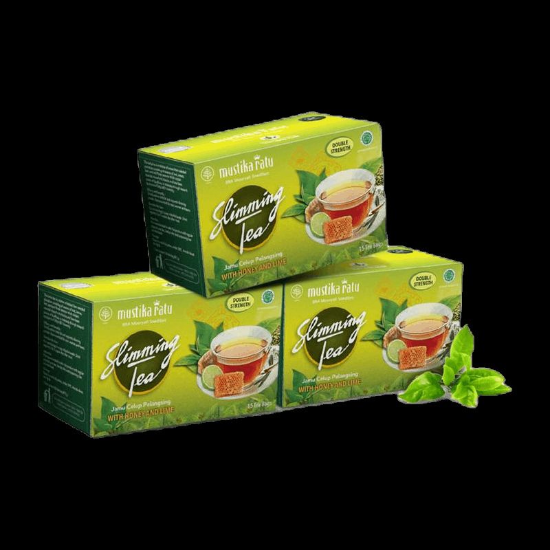 mustika ratu sliming tea honey lime double strengt