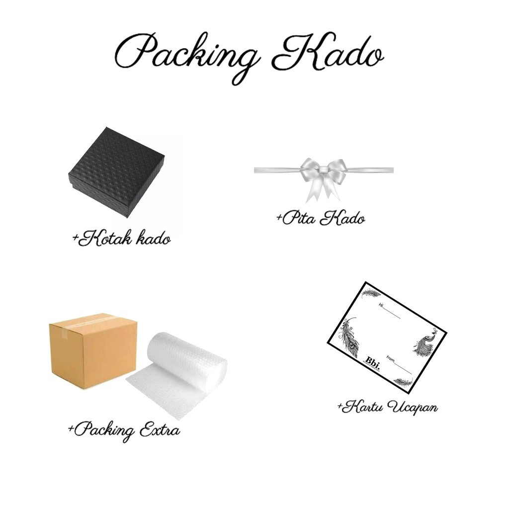 

Packing Kado Spesial Hampers Hadiah Aksesoris OKADO