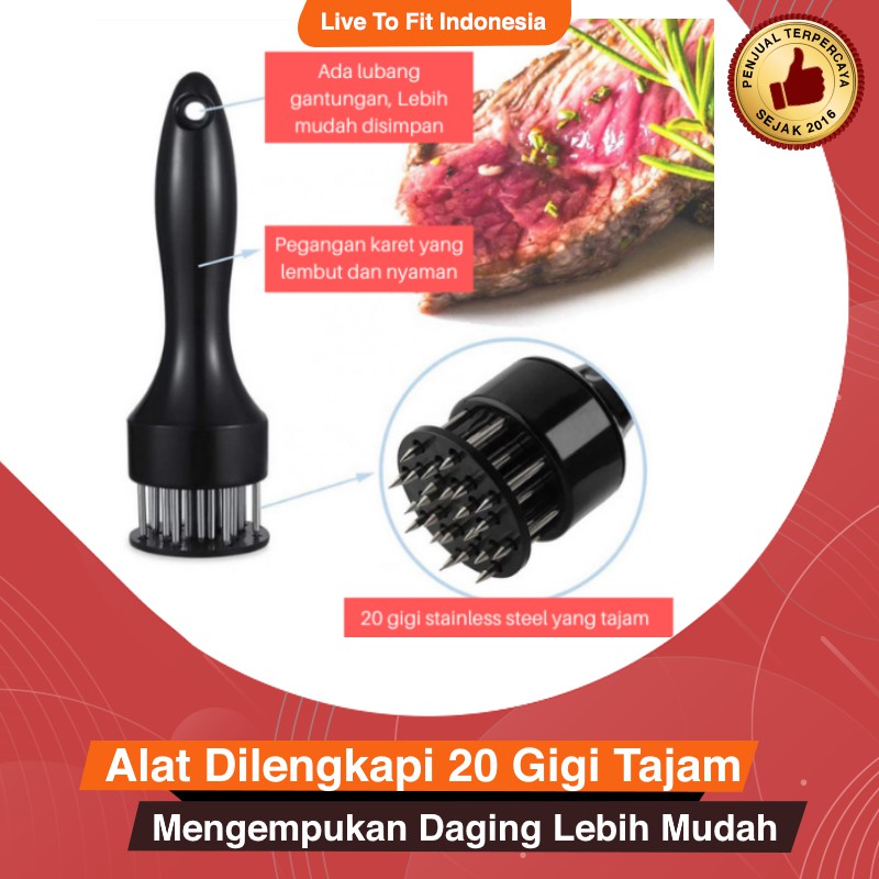 Alat Pelunak Pengempuk Penghalus Daging Meat Tenderizer