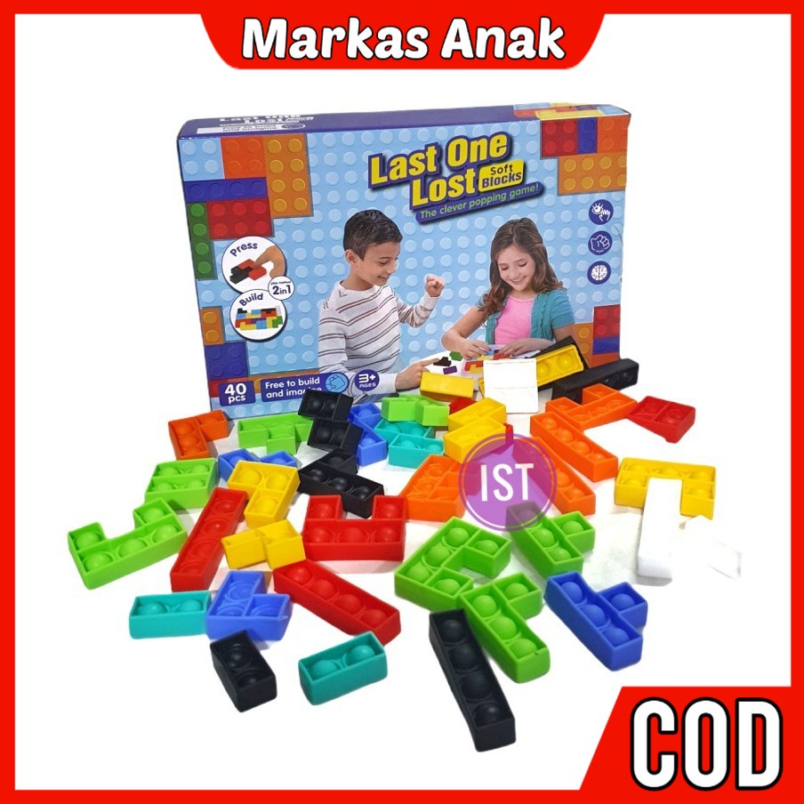 Mainan Anak Anak Umur 3 4 5 6 Tahun Puzzle Crative Building Block Balok Brick Susun Anak 3 Tahun