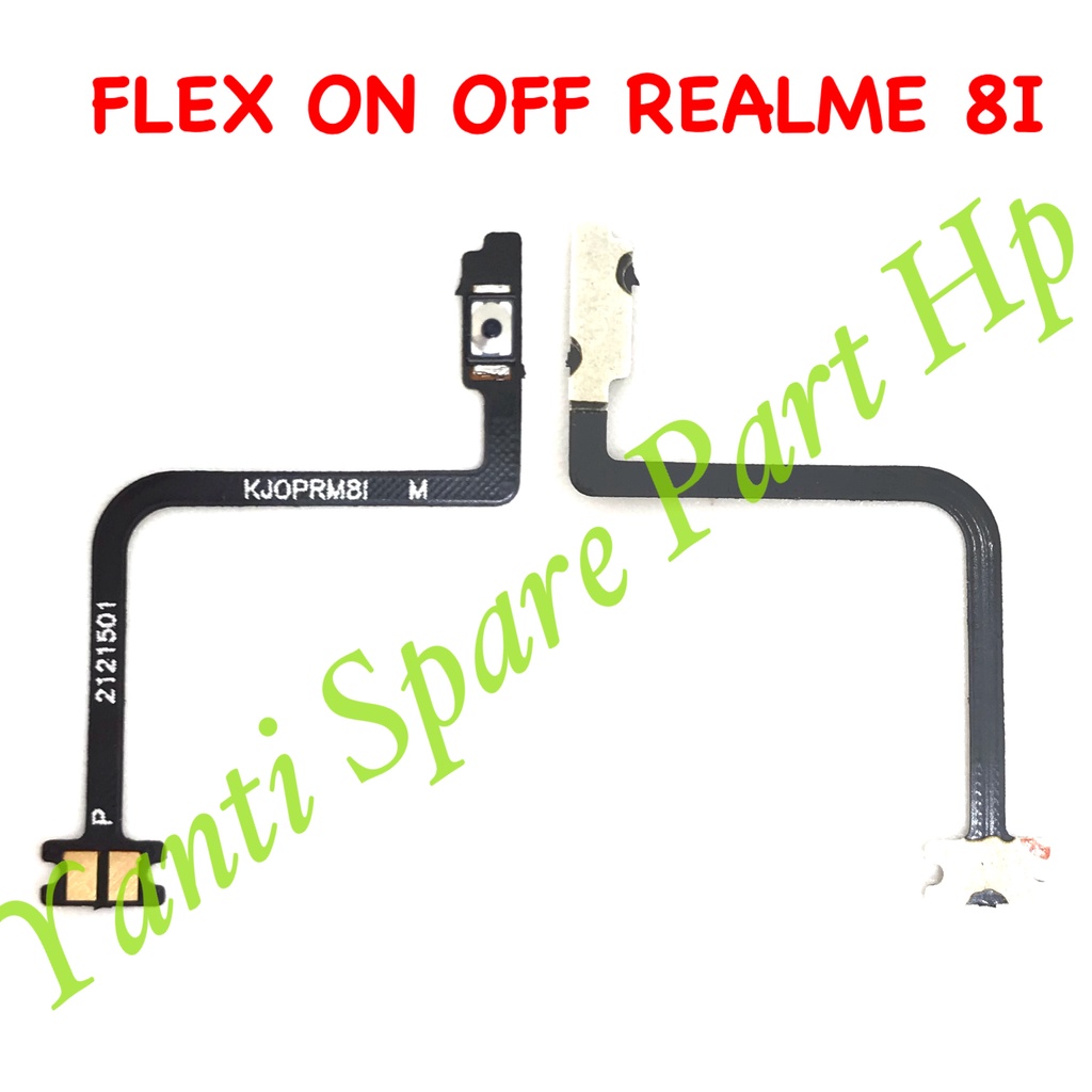 Flexible On Off Realme 8I Original Terlaris New