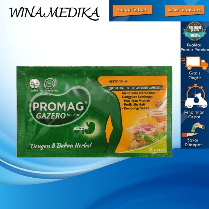 PROMAG GAZERO HERBAL SACHET