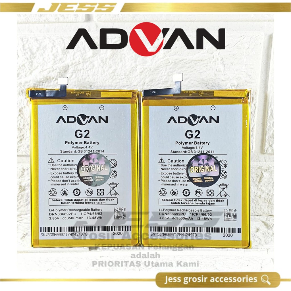 Baterai Batre Original ADVAN vandroid  I55C 5.5 Inchi - G2 5.5 Inchi Kode Battery DRN336692PU