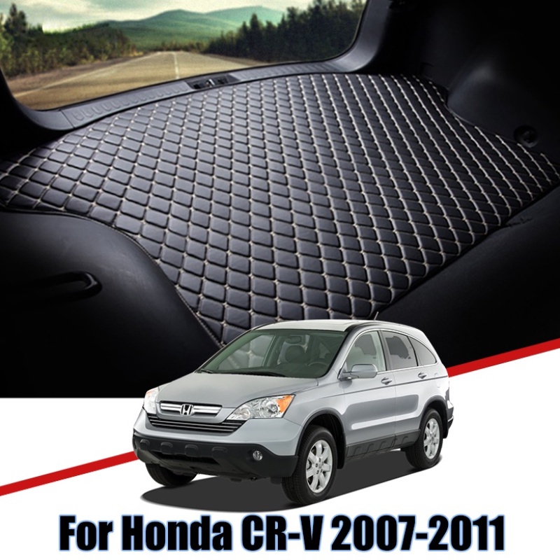 Matras Cover Bagasi Mobil Bahan Kulit Untuk Honda CRV 2007 2008 2009 2010 2011 CR-V