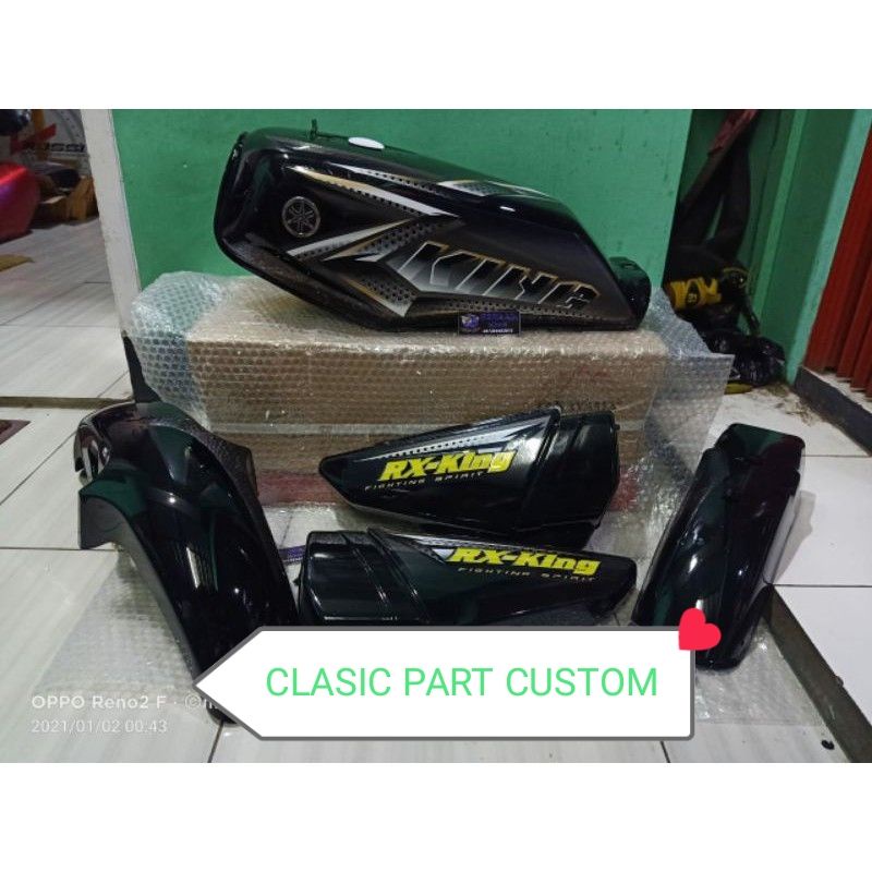 TANGKI SET BODI RX KING 2007 HITAM