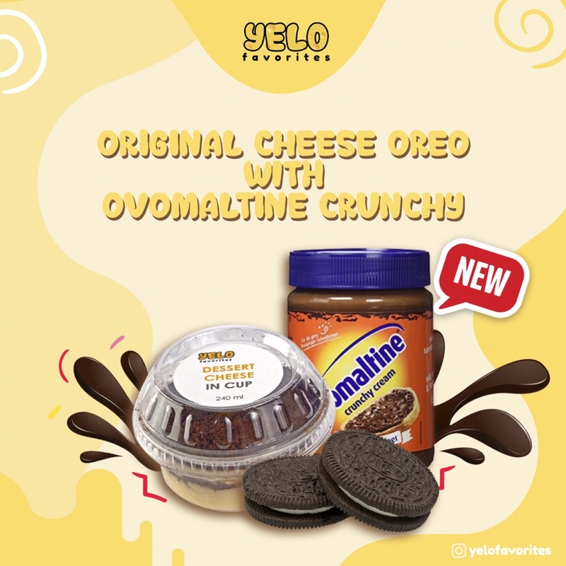 

Dessert Original Cheese X Ovomaltine 240ml