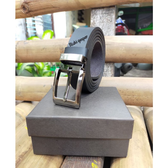 IKAT PINGGANG PRIA MODEL TUSUK GESPER JARUM TUSUK