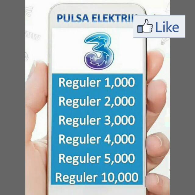 PULSA REGULAR TREE Rp.1.000 - Rp.10.000