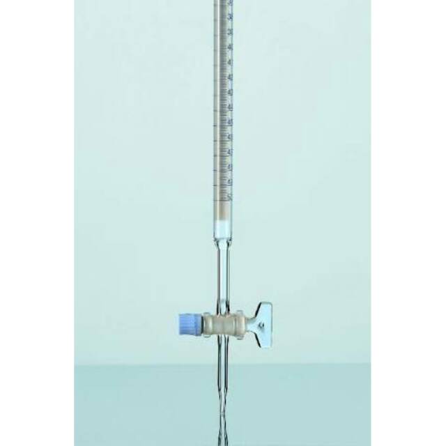 Buret 25ml PYREX keran kaca