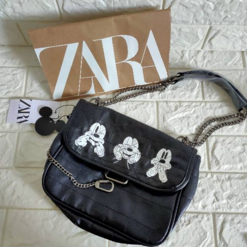 tas zara mickey mouse