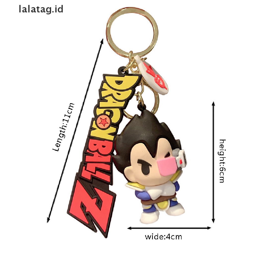 [lalatag] Dragon Ball Keychain PVC Cartoon Anime Figure Action Figures Key Chain Keyring [ID]