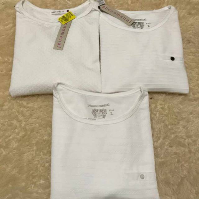 KAOS PHENOMENAL PUTIH ORIGINAL MATAHARI