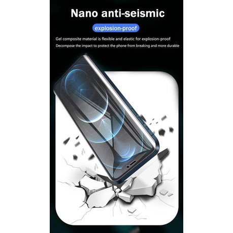 Anti-fingerprint screen protectors For iPhone 11 12 Pro Max Mini Hydrogel Film For iPhone 7 8 Plus X XS Max XR SE 2020 Film Glas