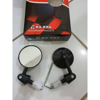  Spion  Jalu  bulat flaxible Kaca Cembung Bar end mirror 