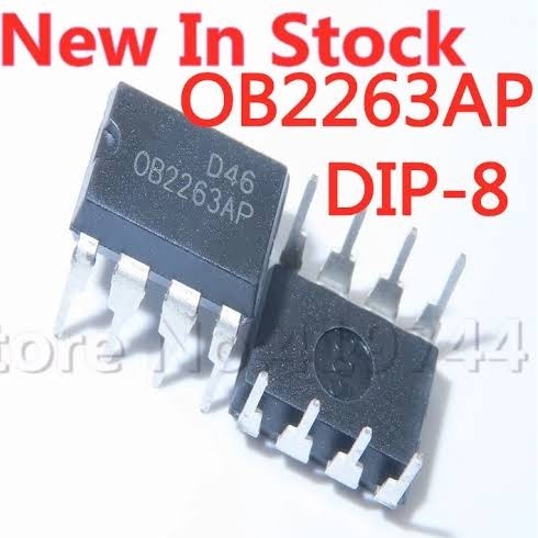 OB2263AP OB2263 AP OB 2263 IC Current Mode PWM Controller Dip-8