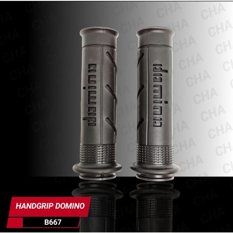 Handgrip, Grip Motor Domino M1 B667 warna Hitam, Diskon Half price 50% off